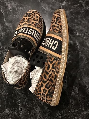 loafer: Leopar naxışlı espadril ayaqqabı yenidir altında 37 ölcü yazılsa da 36 — 5