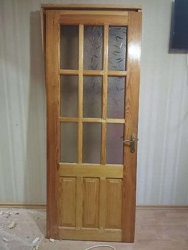 otaq qapllarl: İşlənmiş Otaq qapısı Çərçivə ilə, Zəmanətsiz, Pulsuz quraşdırma, Ünvandan götürmə — 2