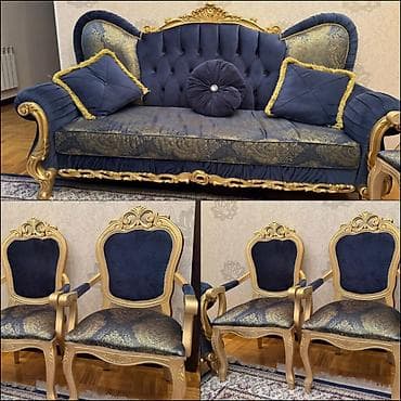 kreditlə divan: (Divan desti) ideal veziyyetde hec bir problemi yoxdur iki krislo — 1