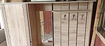 hamam skafi: İşlənmiş, 1 qapı, Güzgülü, Digər rəng, Digər material, Açılan, Düz dolab — 4