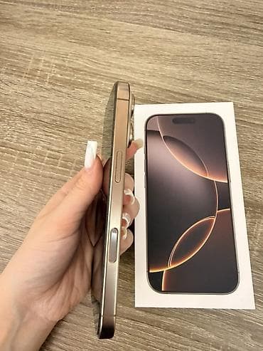 apple xr: IPhone 16 Pro, 128 GB, Desert Titanium, Face ID — 3