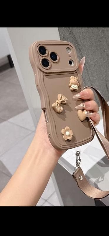 ipad pro 3: Şirin dizaynlı silikon telefon qabı iphone. 11 12 13 14 15 16 17 pro — 3