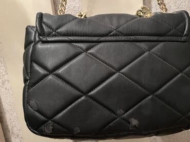 сумка на плечо: Çiyin çantası, Mango, İşlənmiş — 9