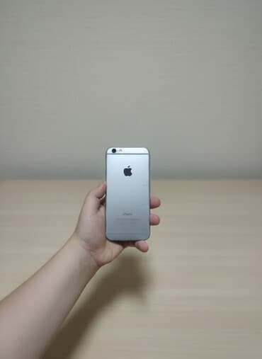 iphone 3g: IPhone 6, 16 GB, Gümüşü, Barmaq izi — 1