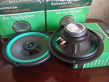 2si 30azn 4du 60azn Roadstar 6.5" Dual-Cone avtomobil akustikası