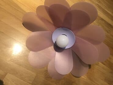 uşaq otağı üçün çılçıraq: Çılçıraq, 1 lampa, Plastik — 1