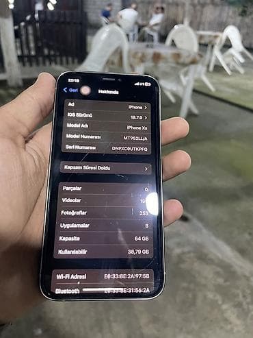 iphone şəki: IPhone Xs, 64 GB, Gümüşü, Simsiz şarj — 4