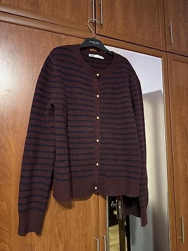 ZARA kardiqanı - Model: düyməli kardiqan, yuvarlaq yaxa - Rəng/naxış