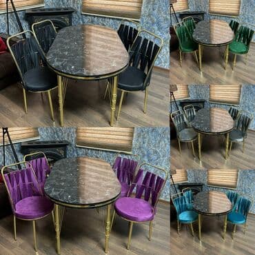 sulutepe kiraye heyet evleri 2022: 🇹🇷Türk istehsalı Möhtəşəm ✨✨ Kuxna üçün stol stul dəsti 4 stul 1 — 1