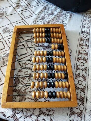 Qədimi şotka.Əla vəziyyətdədir .Heç işlənməyib