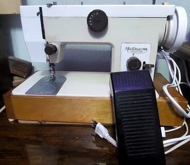 аренда швейных машин в бишкеке: Швейная машина Chayka, Б/у,Электромеханическая, Самовывоз — 1