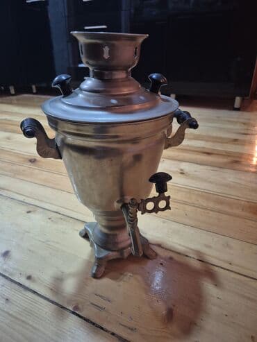 Qədim samovar, 1975 il, Mis, Vəziyyəti: Yaxşı