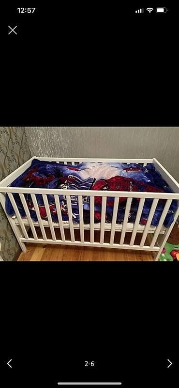 usaq beshiyi: Oğlan və qız üçün, Dördbucaq, Beşik, Matras ilə, Yellənmə mexanizmsiz — 2