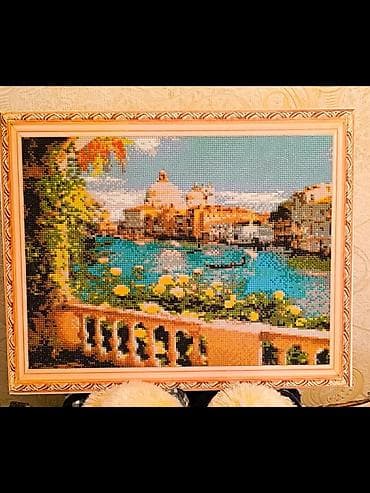 Güzgülər: Rəngli daşlarla hazırlanmış mozaika tabloları (diamond painting) — 5