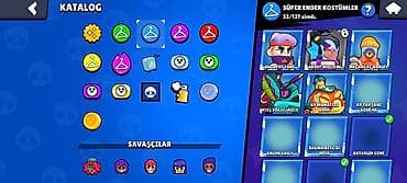 Bayram kostyumları: Məhsul: Brawl Stars hesabında geniş kostyum/kataloq kolleksiyası — 4