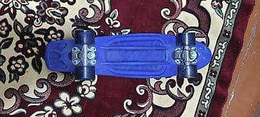 Velosiped aksesuarları: Plastik kruizer tipli skeytbord 2 ədəd di - Rəng: mavi - Gövdə — 3