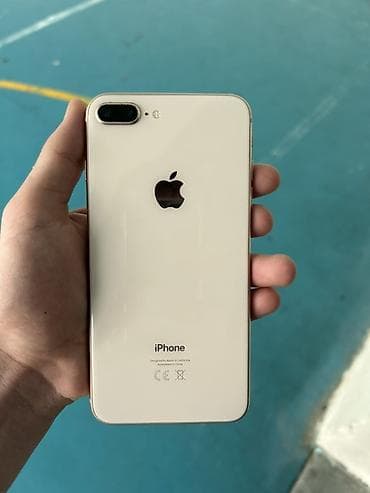 iphone original adapter: IPhone 8 Plus, 64 GB, Qızılı, Simsiz şarj — 1