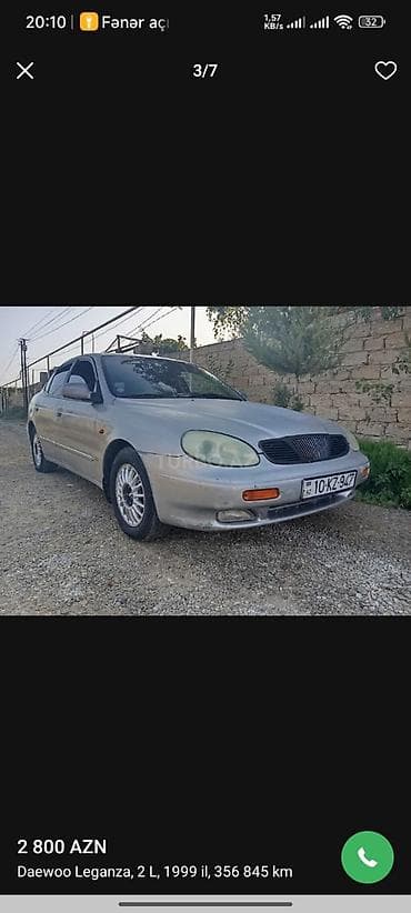 vaz lada 21011: Daewoo Leganza: 2 l | 1999 il Sedan — 5