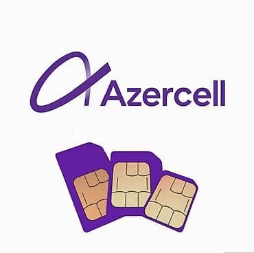 Azercell nömrələri və SIM kartları - Operator: Azercell - SIM