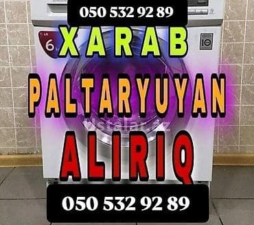 5555 test cavablari: 050 532 92 89 XARAB PALTARYUYAN MAŞIN SEÇİB İŞİMİZƏ YARAYAN OLANINI — 1