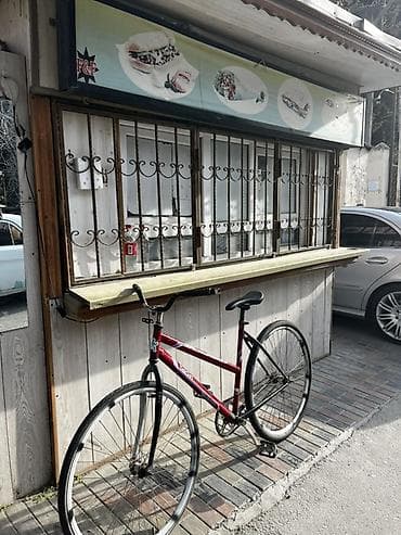 velosiped 3 tekerli: Şəhər velosipedi – tək sürət (single-speed) - Rəng: qırmızı gövdə — 2