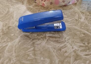 ütü alti: Assis A-880 kağız sancayıcı - Rəng: mavi - Kompakt stolüstü dizayn - — 1