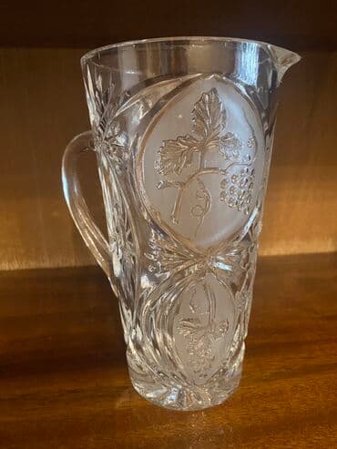 şüşə qab: Rəng - Ağ, Xrustal — 1