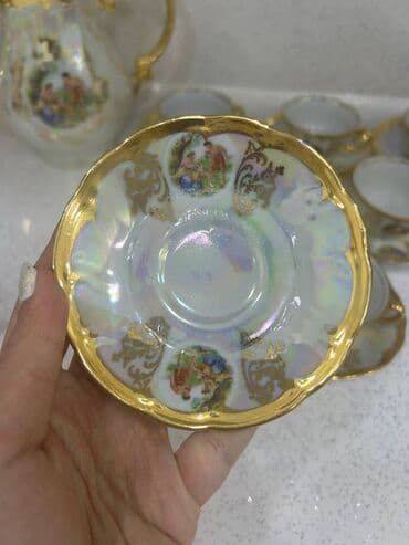 набор посуды: Qəhvə dəsti — 6