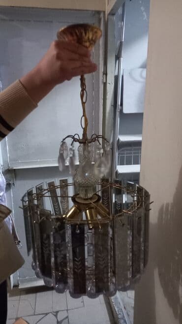 spot isiqlar: Çılçıraq, 5 lampa, Metal — 2