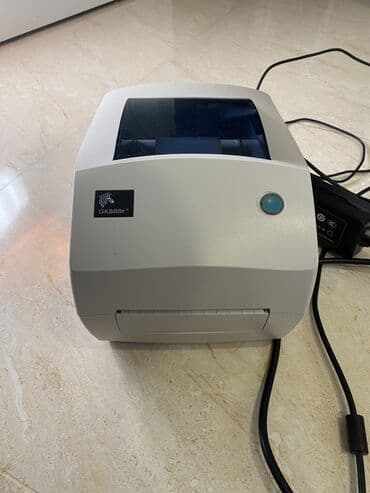 термолента для принтеров чеков 80х80х12мм арт 2082 чековая лента: Etiket üçün printer. Zebra GK888t bir ay istifade olunub yep yeni — 5