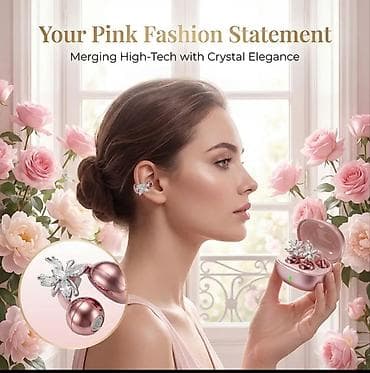 emachines e442 pew86: Kristal detallı “pink” dizaynlı simsiz qulaqcıqlar - Hi‑Fi yüksək — 2