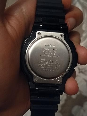 simart saat: İşlənmiş, Qol saatı, Casio, rəng - Qara — 2