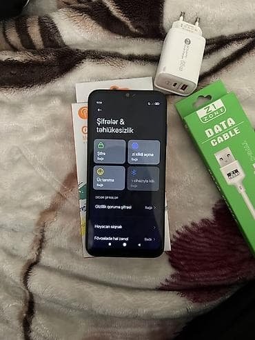 xiaomi note 10: Redmi Note 8, 64 GB, rəng - Qara, Face ID — 4