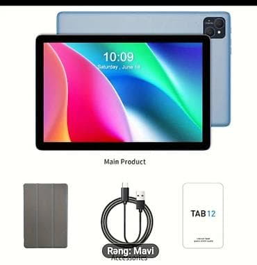 Android planşet – TAB12 - Əməliyyat sistemi: Android 14 - Yaddaş: 12