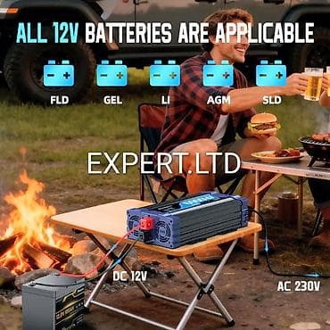 maşınlar 07: Yeni Inverter, 1500-3000 Vt, 12 - 220 volt, Ünvandan götürmə, Ödənişli çatdırılma — 6