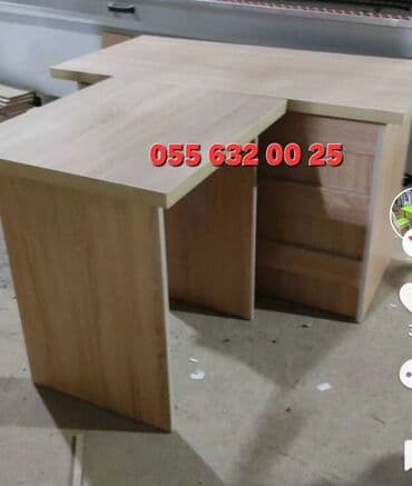стол угловой офисный: Kompüter masası, Yeni, Açılmayan, DSP, Künc masa — 1