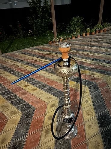 bakıda qızıl satışı: Misir istehsalı klassik metal qəlyan (Əla vəziyyətdə) (REAL ALICIYA — 2