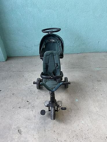 suru: Kidilo 3 təkərli velosiped-udosyolu (tricycle) uşaq arabası funksiyalı — 3