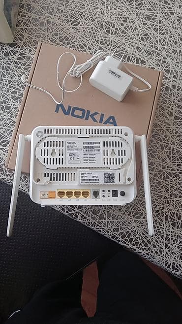 data modem sim card: Nokia G-140W-C model nömrəli Wi-Fi router. Bu cihaz evdə və ya ofisdə — 2