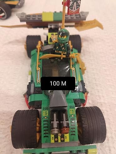 oyuncaq pişik: LEGO Ninjago temalı konstruksiya dəsti – yaşıl/qızılı rəng sxemində — 2