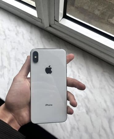 IPhone Xs Max, 64 GB, Gümüşü, Face ID