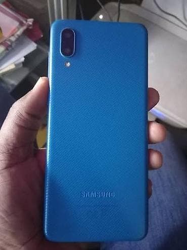 kondisioner kreditle satisi: Samsung Galaxy A12, 32 GB, rəng - Mavi, Barmaq izi, İki sim kartlı — 1