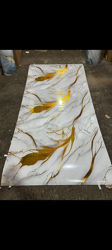 🏠 MƏRMƏR EFFEKTİ PVC DİVAR PANELLƏRİ ✨ 🔥 Evinizə həm qəşəng görünüş