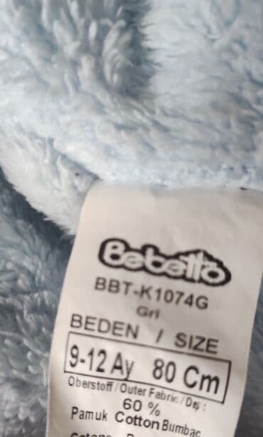 xaricde is teklifi: Gödəkcə9-12 ay. Bebetto. Türkiyə — 2