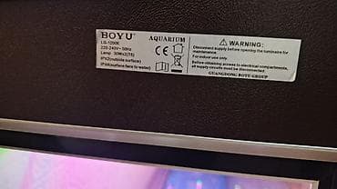 akvarium gence: BOYU firması zavod akvarium ölçüsü 127_72_37 ətraflı Vap məlumat — 5