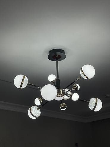 cılcırag: Çılçıraq, 10 və daha çox lampa, Metal — 4