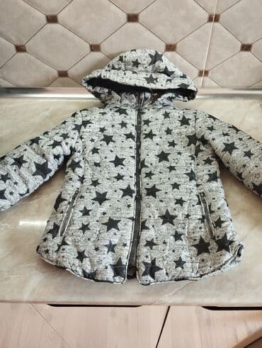 женские джинсовые комбинезоны: Kurtka, Qız üçün, 5 - 6 yaş — 1