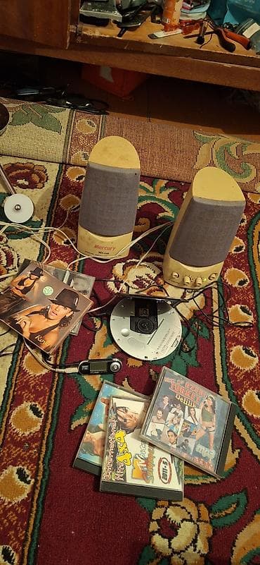 mp3 player qiymetleri: Samsung CD Yepp MCD-CM600B portativ CD/mp3 pleyer + Mercury MS-440 — 1