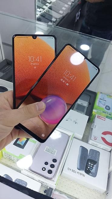 Samsung Galaxy A32, 64 GB, rəng - Bənövşəyi, İki sim kartlı