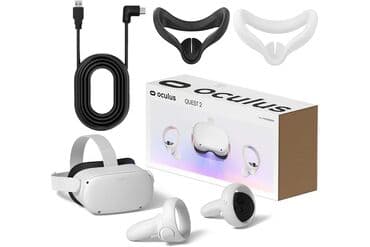 virtual reality: Oculus quest 2 ( 256gb ) white. Original bağlamadadır. Barter və — 3